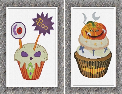 Halloween Cupcakes 3-4